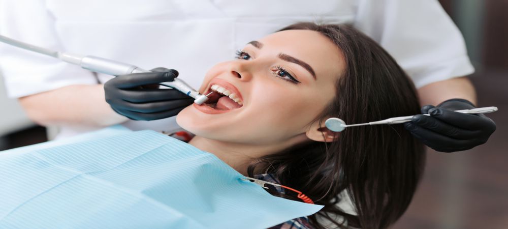 tooth cleaning