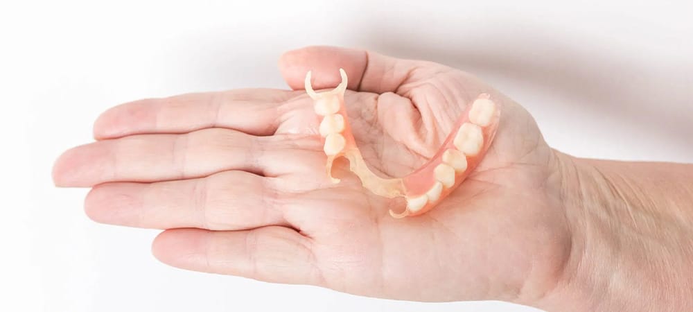 flexible dentures care